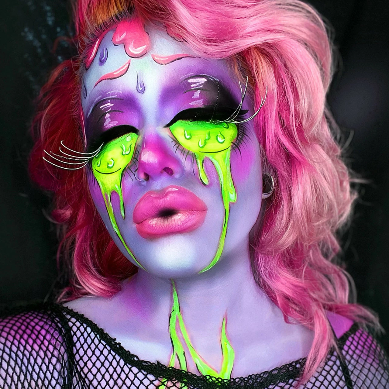 Mehron Paradise Makeup Purple (40 Gram) 6 Mehron Paradise Makeup Purple (40 Gram) - Image 4