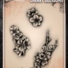 Wiser's Airbrush TattooPro Stencil – Cherry Blossoms -Superstar Verkoop ATPS 195 CherryBlossoms 1024x1024