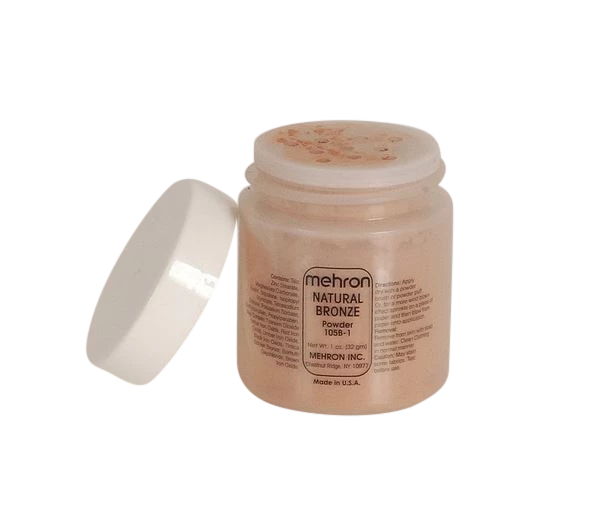 Mehron Specialty Powders Natural Bronze 0.75oz 3 Mehron Specialty Powders Natural Bronze 0.75oz