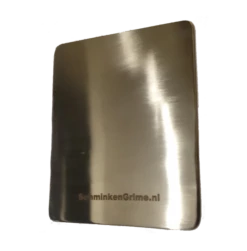 SchminkenGrime Mixing Palette Stainless Steel (10x12,5cm)