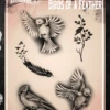 Wiser's Airbrush TattooPro Stencil – Birds Of A Feather -Superstar Verkoop Series 8 Birds of a feather 2 1024x1024