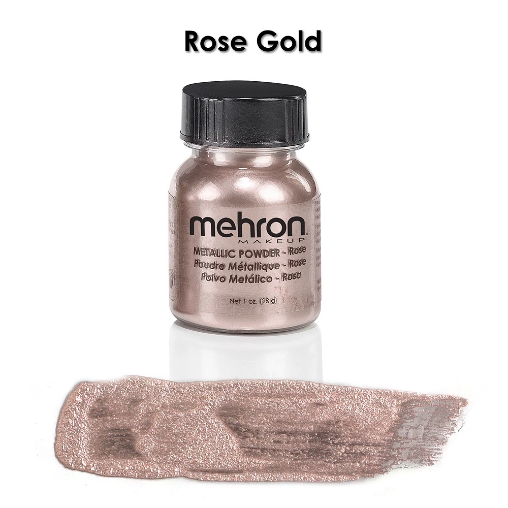 Mehron Metallic Powder Roze (21 Gram) 3 Mehron Metallic Powder Roze (21 Gram)