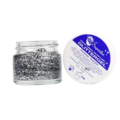 Superstar Glittergel Zilver (15ml)