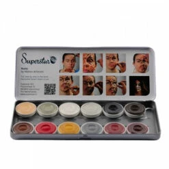 SuperStar Schminkpalette Fearsome Faces, 12 Kleuren