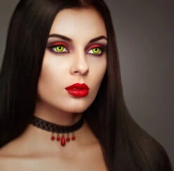 Vampire Fever Kleurlenzen | Gele Kleurlenzen -Superstar Verkoop vampire fever kleurlenzen gele kleurlenzene3414