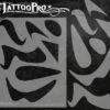 Wiser's Airbrush TattooPro Stencil - Free Style -Superstar Verkoop wiser s airbrush tattoo pro stencil free style