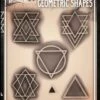 Wiser's Airbrush TattooPro Stencil – Geometric Shapes -Superstar Verkoop wiser s airbrush tattoopro stencil geometric shapese3c34