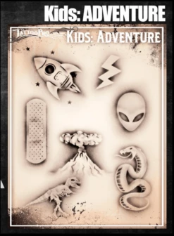 Wiser's Airbrush TattooPro Stencil – KIDS Adventure
