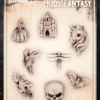 Wiser's Airbrush TattooPro Stencil – KIDS Fantasy -Superstar Verkoop wiser s airbrush tattoopro stencil kids fantasy