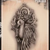 Wiser's Airbrush TattooPro Stencil – Peacock