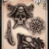 Wiser's Airbrush TattooPro Stencil – Pirates -Superstar Verkoop wiser s airbrush tattoopro stencil pirates05664
