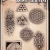 Wiser's Airbrush TattooPro Stencil – Sacred Geometry -Superstar Verkoop wiser s airbrush tattoopro stencil sacred geometry9c426