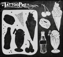 Wiser's Airbrush TattooPro Stencil – Soda Shoppe 5 Wiser's Airbrush TattooPro Stencil – Soda Shoppe -Superstar Verkoop wiser s airbrush tattoopro stencil soda shoppee8076
