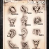 Wiser's Airbrush TattooPro Stencil – Zodiac -Superstar Verkoop wiser s airbrush tattoopro stencil zodiac
